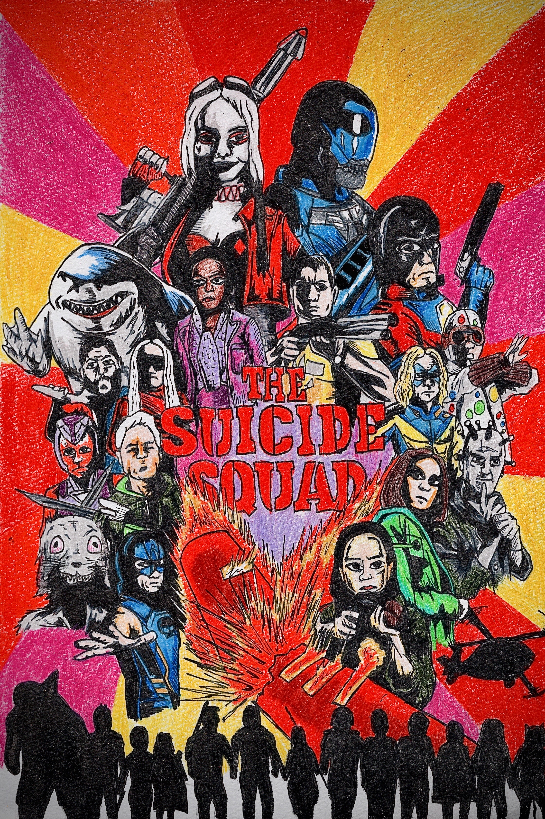 Suicide Squad 2 movie poster by ArkhamNatic on DeviantArt