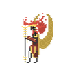 Fire Elemental - Pyromancer : Idle Animation