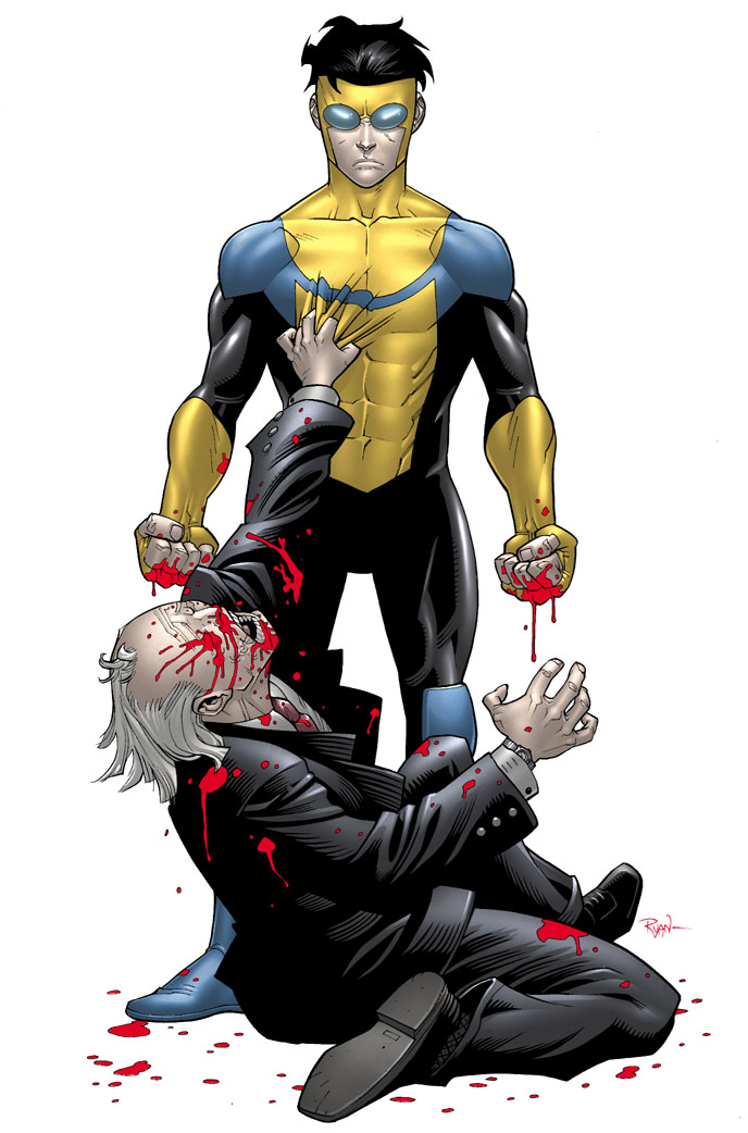 Invincible cover to FIFTY by RyanOttley on DeviantArt