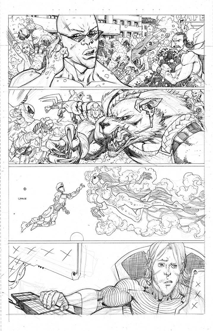 INVINCIBLE 94 page 2 pencils by RyanOttley on DeviantArt
