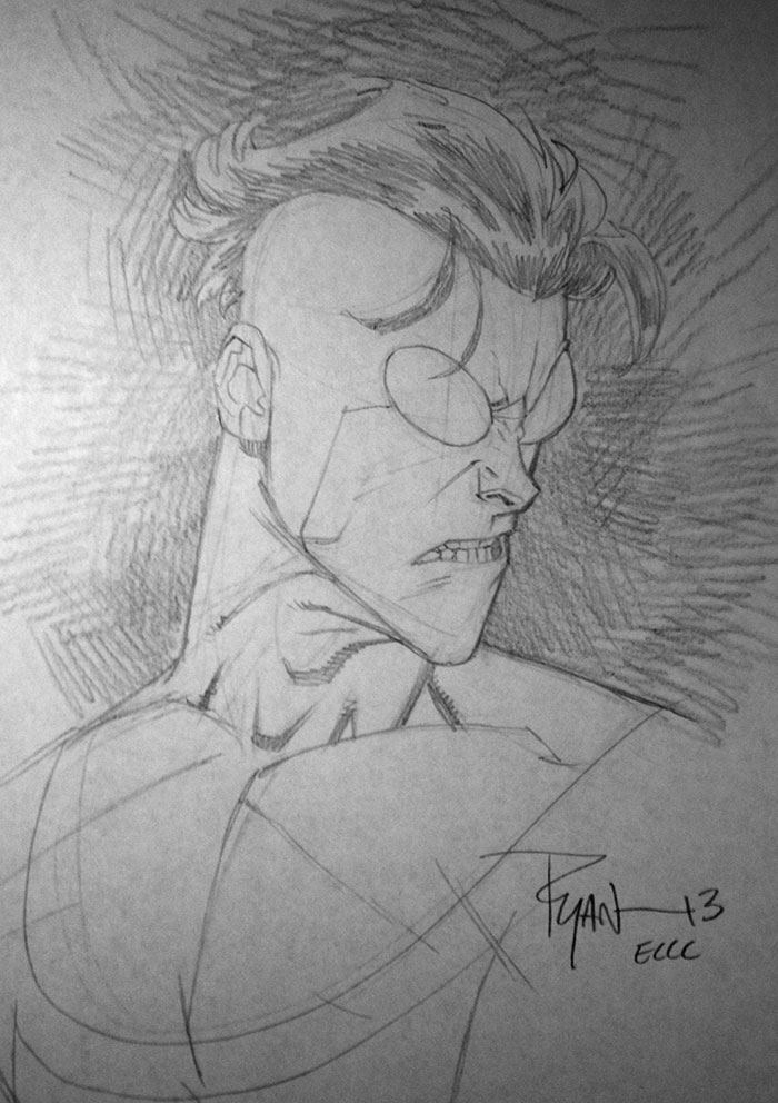 Invincible con sketch ECCC13