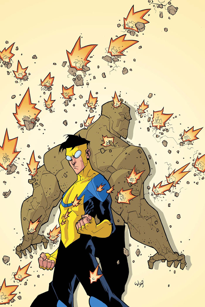 Invincible cover for issue 19 by RyanOttley on DeviantArt