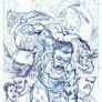 INVINCIBLE TPB 18 cover pencils