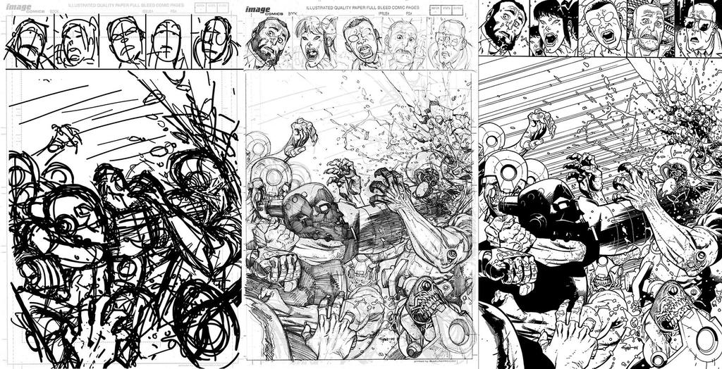 INVINCIBLE 112 cover process