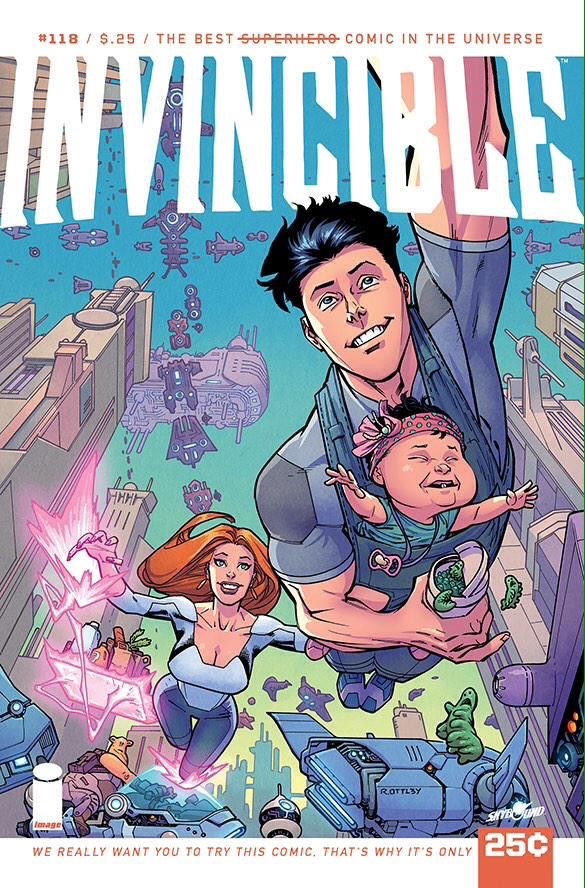 INVINCIBLE 118 COVER by RyanOttley on DeviantArt