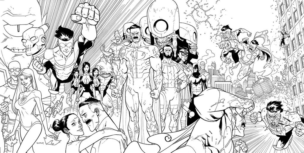 INVINCIBLE Triptych cover