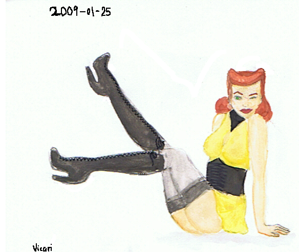 Pinup: Silk Spectre I