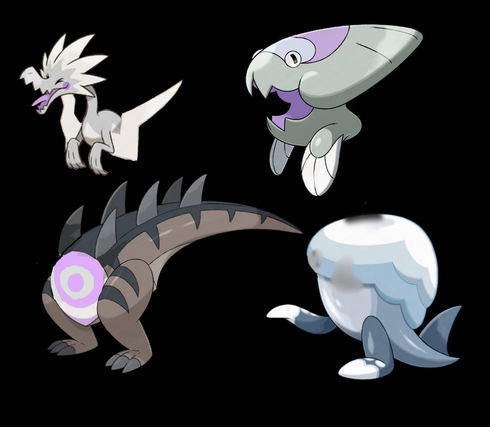 Galar Shellbert Galar fossils by ChicxulubAmate1 on DeviantArt