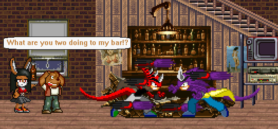 Bar Room Blitz By Terrortheslayer On Deviantart