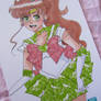 Sailor Jupiter Washi Tape Original Art