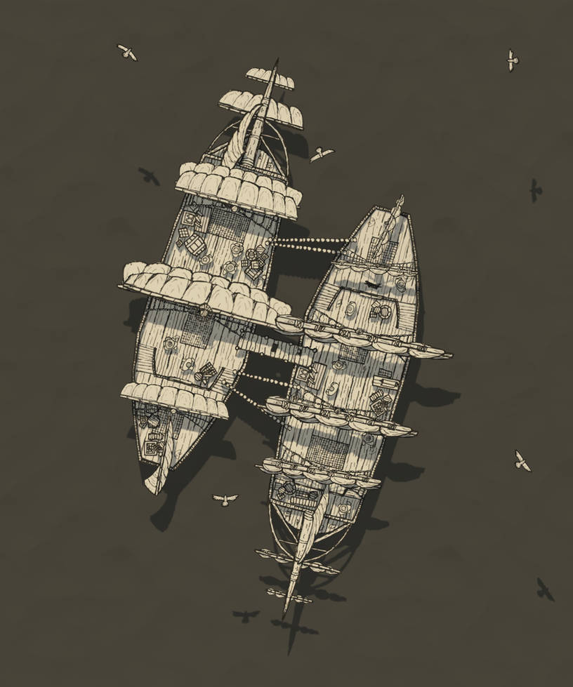 Ship Battle by AkDar02 on DeviantArt