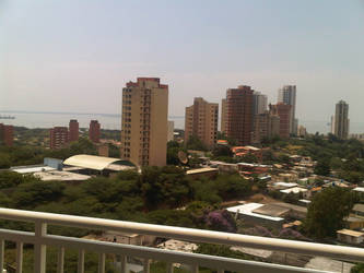 Maracaibo from a 15th floor