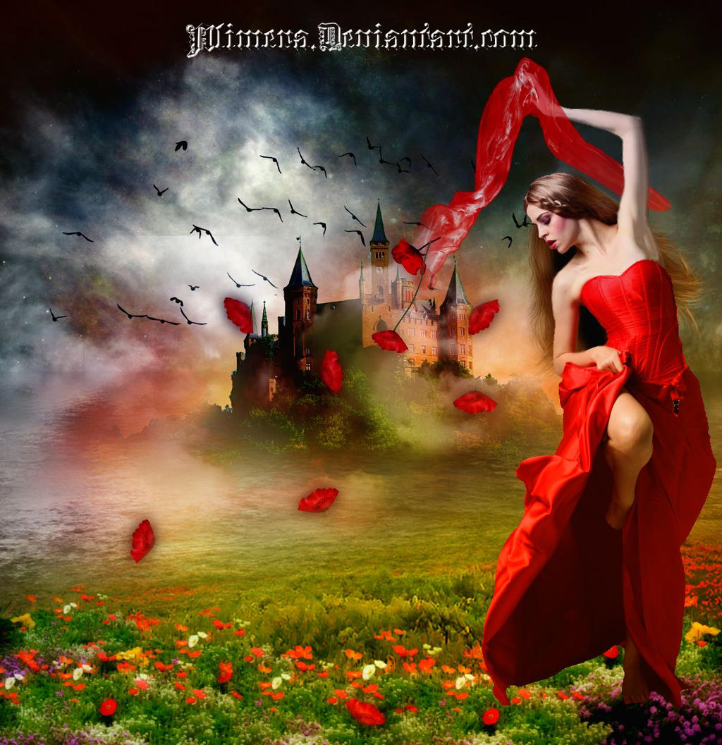 Dance width poppies by Alimera