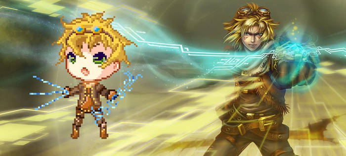 Ezreal Pixel Art