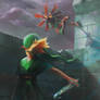Link and Skullkid
