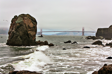 Clouds Are Eating The Golden Gate Bridge