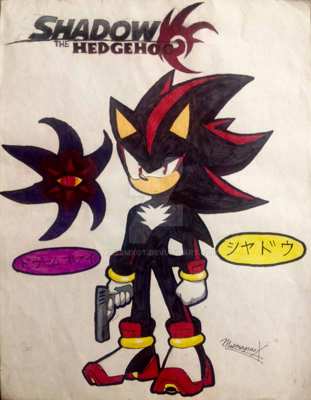 Shadow The Hedgehog by MilesMXGT on DeviantArt