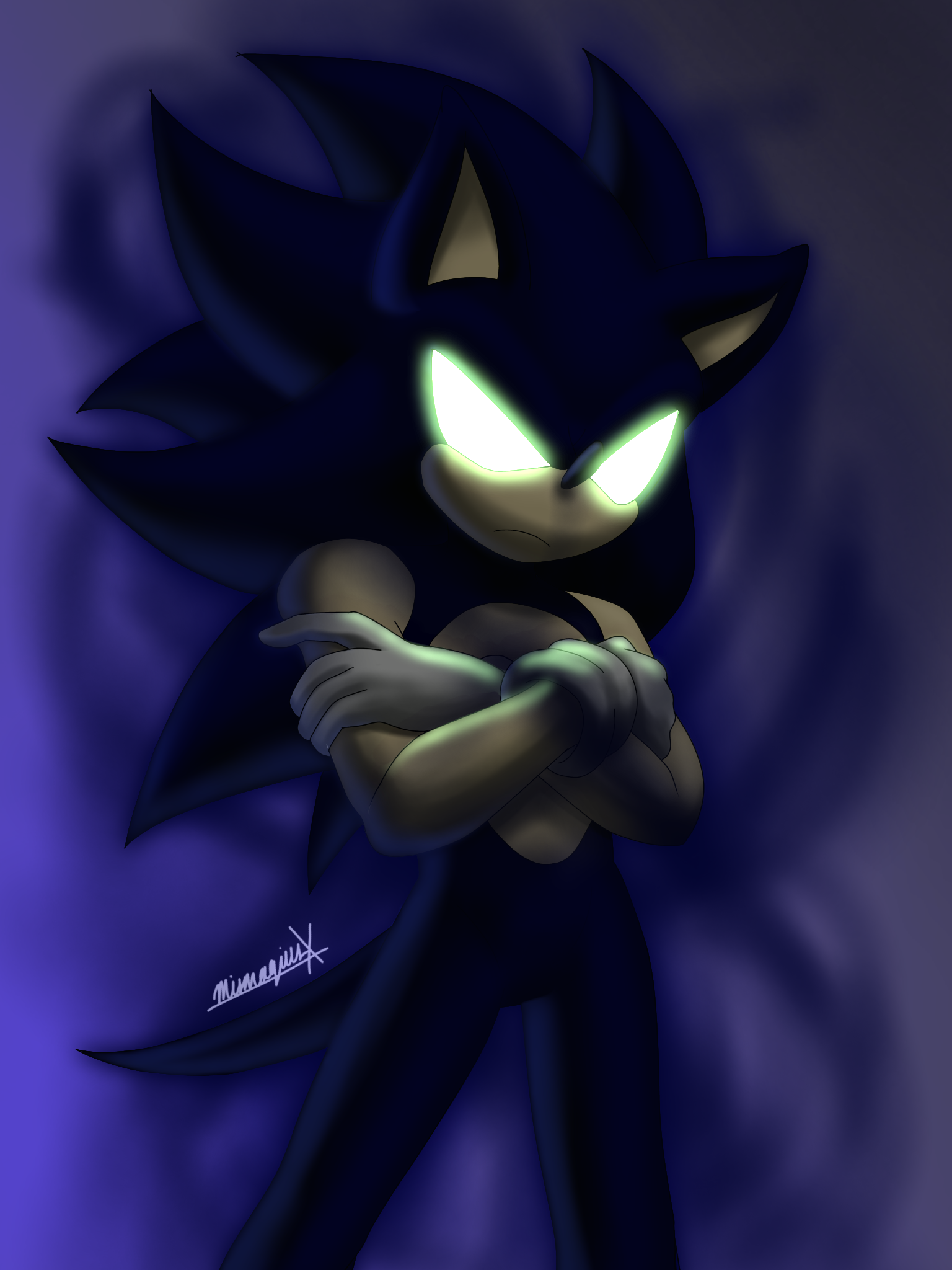 Dark Sonic - The True Super Sonic 