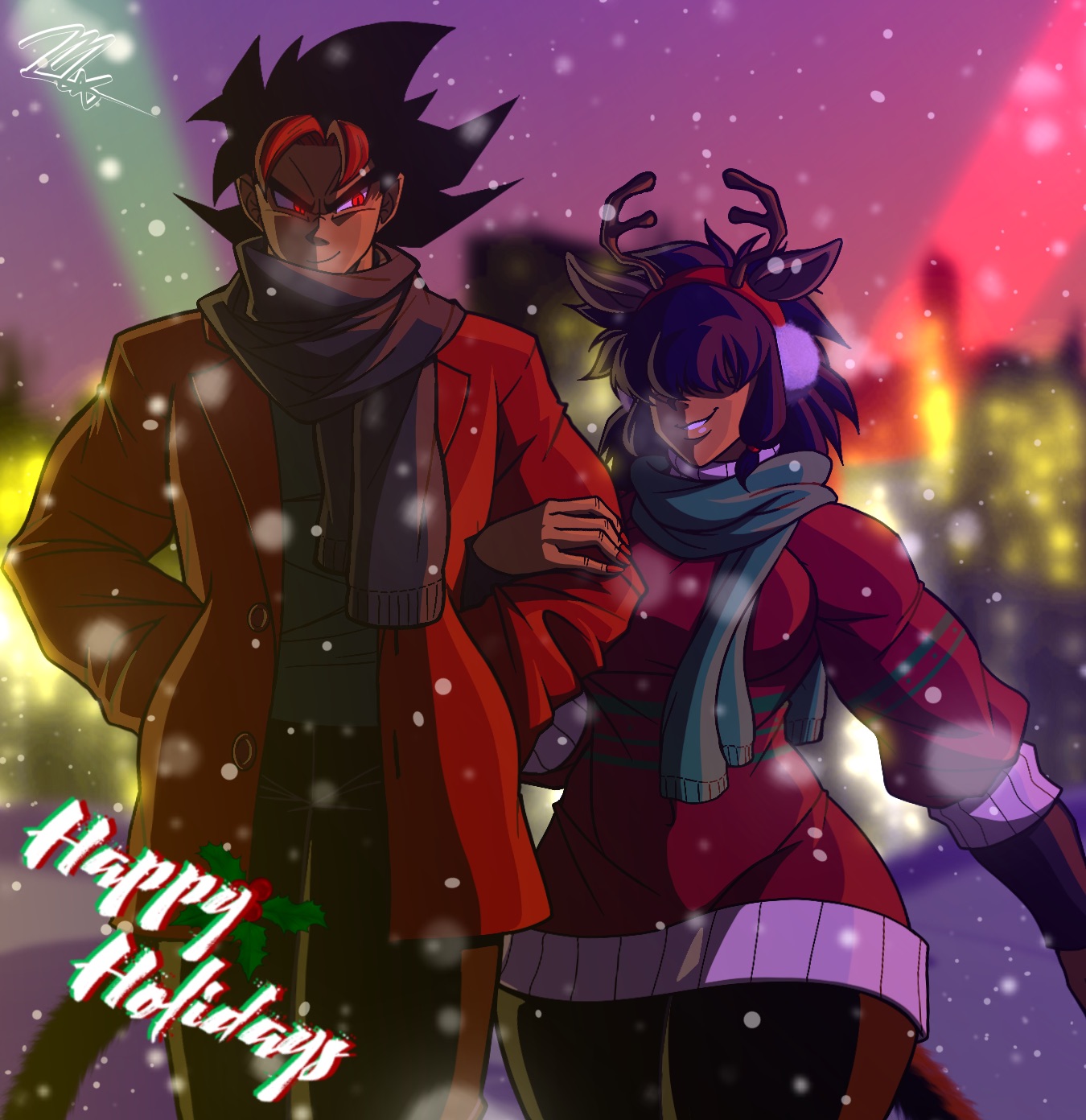 Happy Holidays! by Mismagiusite1 on DeviantArt Happy Holidays! by Mismagiusite1 on DeviantArt