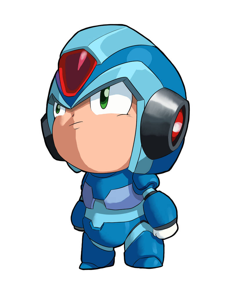 Chibi Mega Chibi Mega Man X by Kevins-Kitchens on DeviantArt