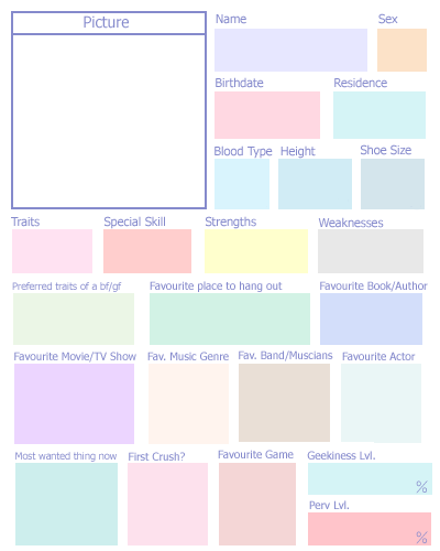 PIXIV profile survey