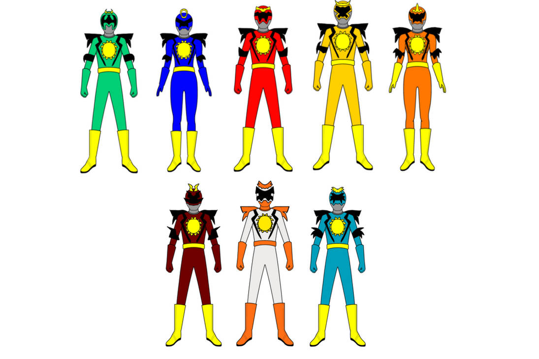 Power Rangers Solar Force by ThePokeTicFiend on DeviantArt