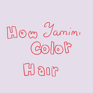 How I color hair