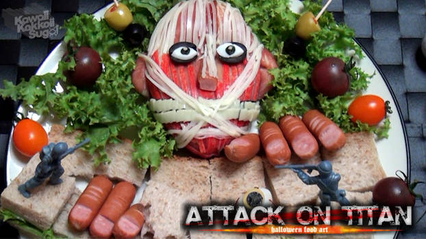 Attack on Titan Food Art Otaku University Contest