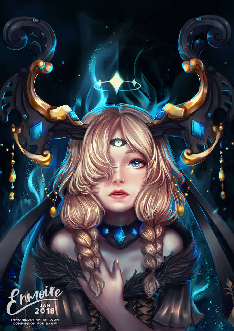 Comm Did You Summon Me? by enmoire on DeviantArt