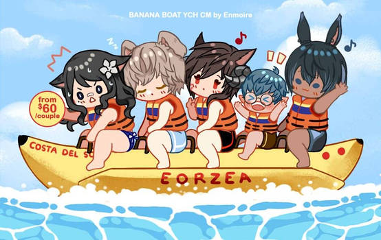 Banana Boat YCH Commission