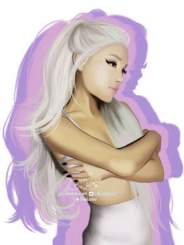 Ariana Grande Fanart byBiaLobo