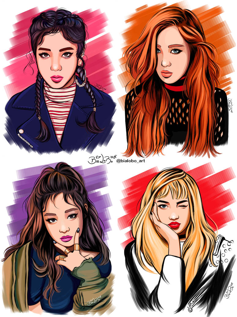 rework blackpink fanart bybialobo by bialobo on deviantart