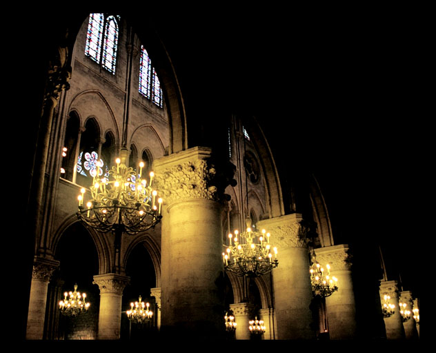 Inside Notre Dame Cathedral