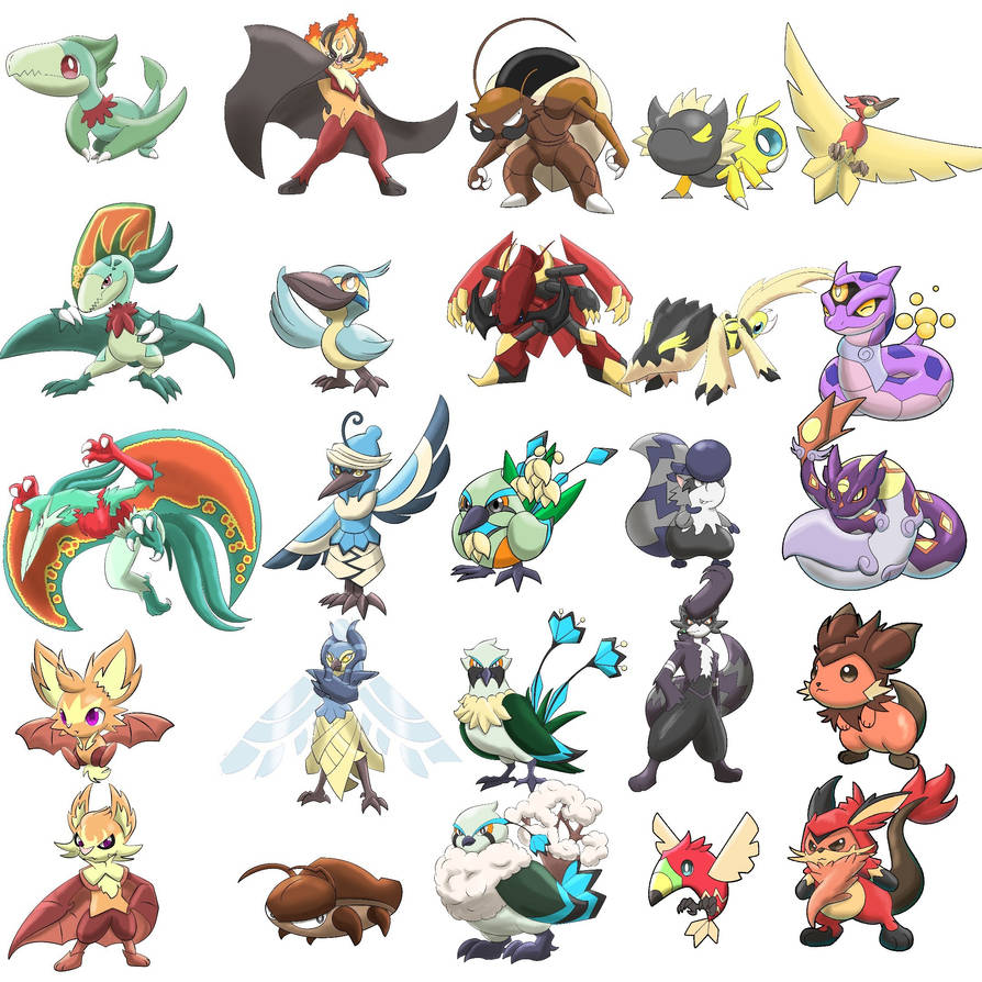 Dex entry 01 to 25 by dec-5 on DeviantArt