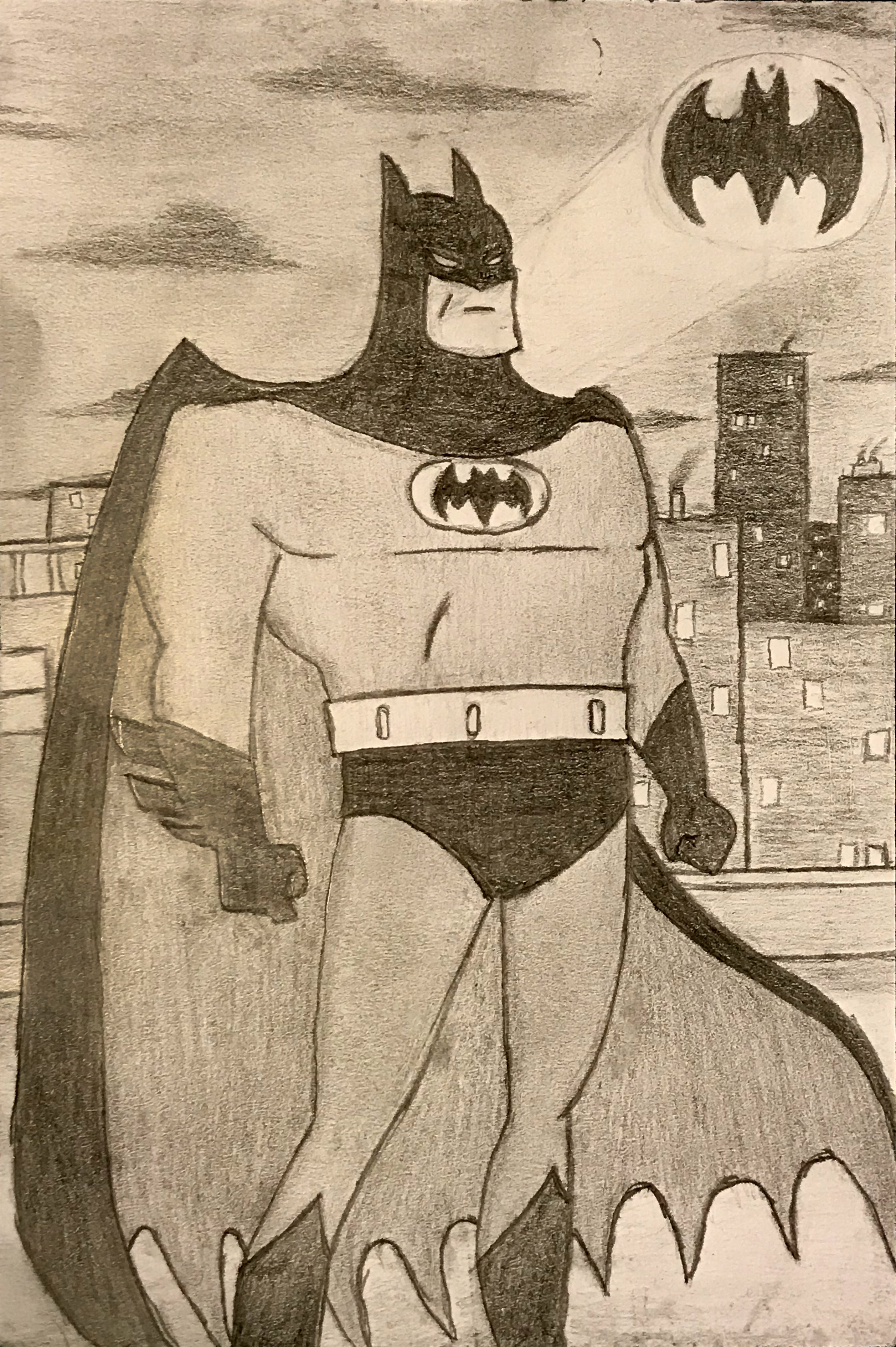 Batman: The Animated Series Batman - Drawing by HeroofTime123 on DeviantArt Batman: The Animated Series Batman - Drawing by HeroofTime123 on DeviantArt