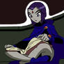 Raven reading