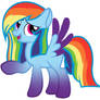 MLP Commision (1/4) : Rainbow Dash  redisign