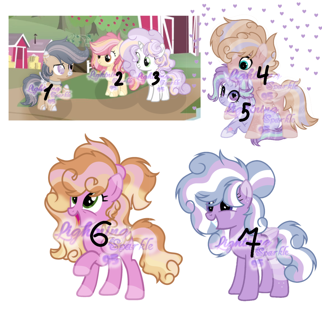 Mlp Getting Old Mlp my old adopts auctions open by LightningSparkle95 on DeviantArt