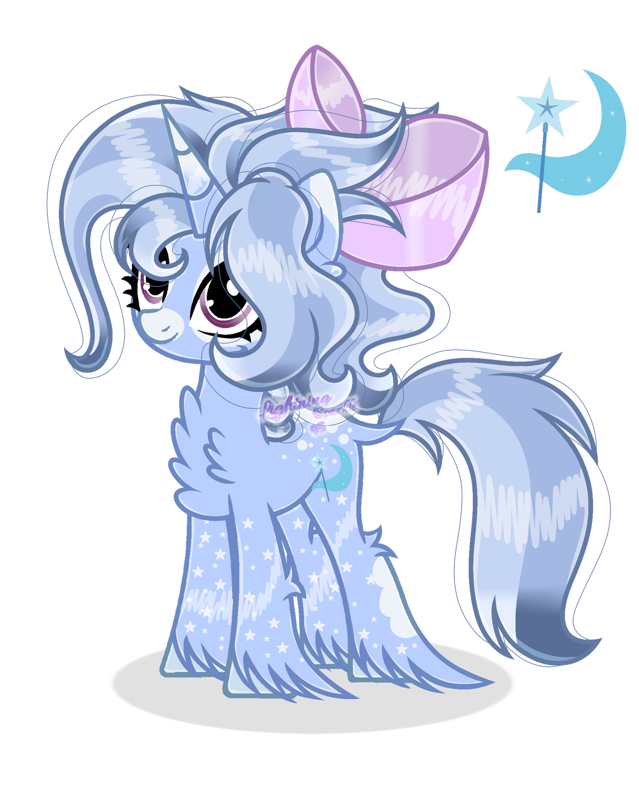 Mlp redesign for Trixie Lulamoon by LightningSparkle95 on DeviantArt