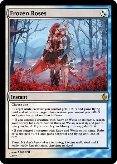 Frozen Roses by Drakesonofthedragon2 on DeviantArt