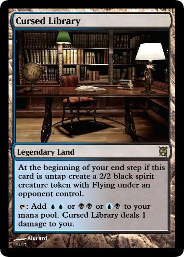 Cursed Library by Drakesonofthedragon2 on DeviantArt