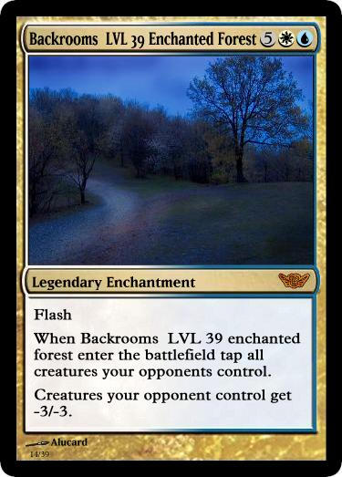 Level 39 Enchanted Forest [Backrooms Wikidot] 