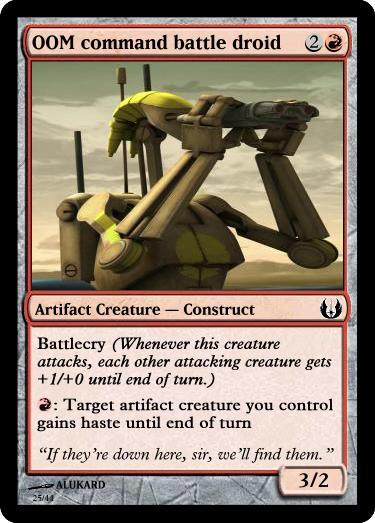 OOM command battle droid by Drakesonofthedragon2 on DeviantArt