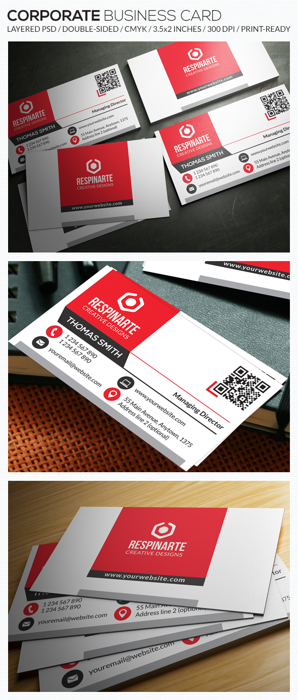 Corporate Business Card - RA76