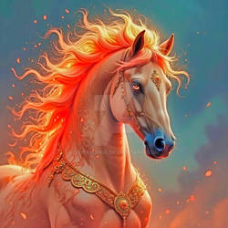 Lunar New Year Fire Horse