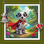 The Dalmatian of Dubious Powers - Framed
