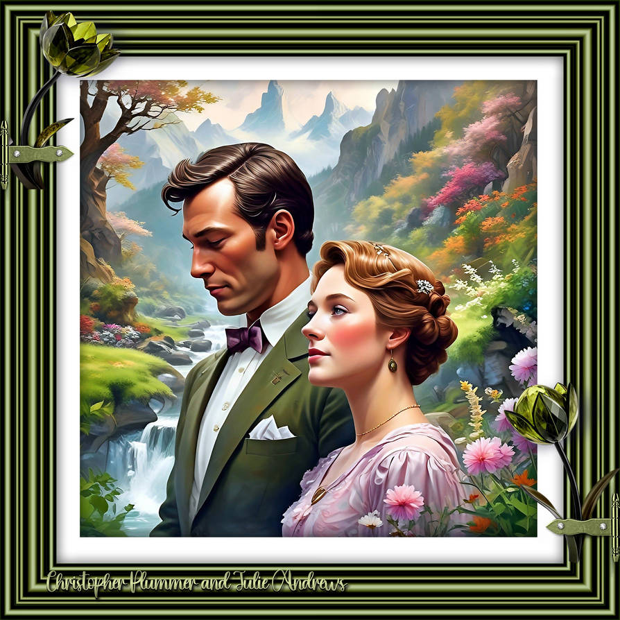 Christopher Plummer and Julie Andrews Frame