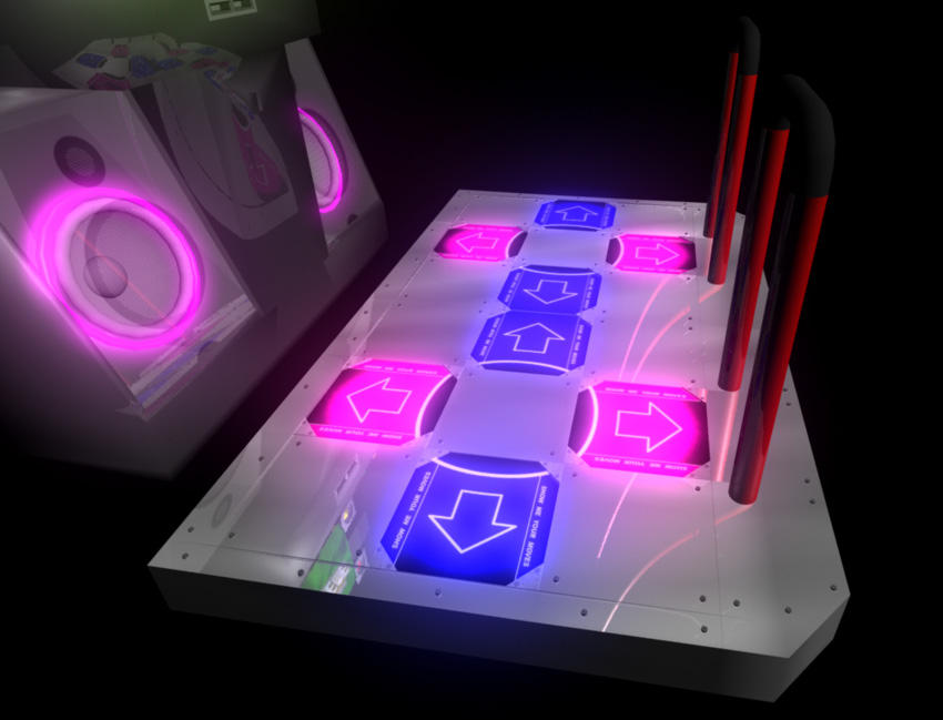 Ddr Machine Kapi 3D DDR Machine - Pad by cfusionpm on DeviantArt