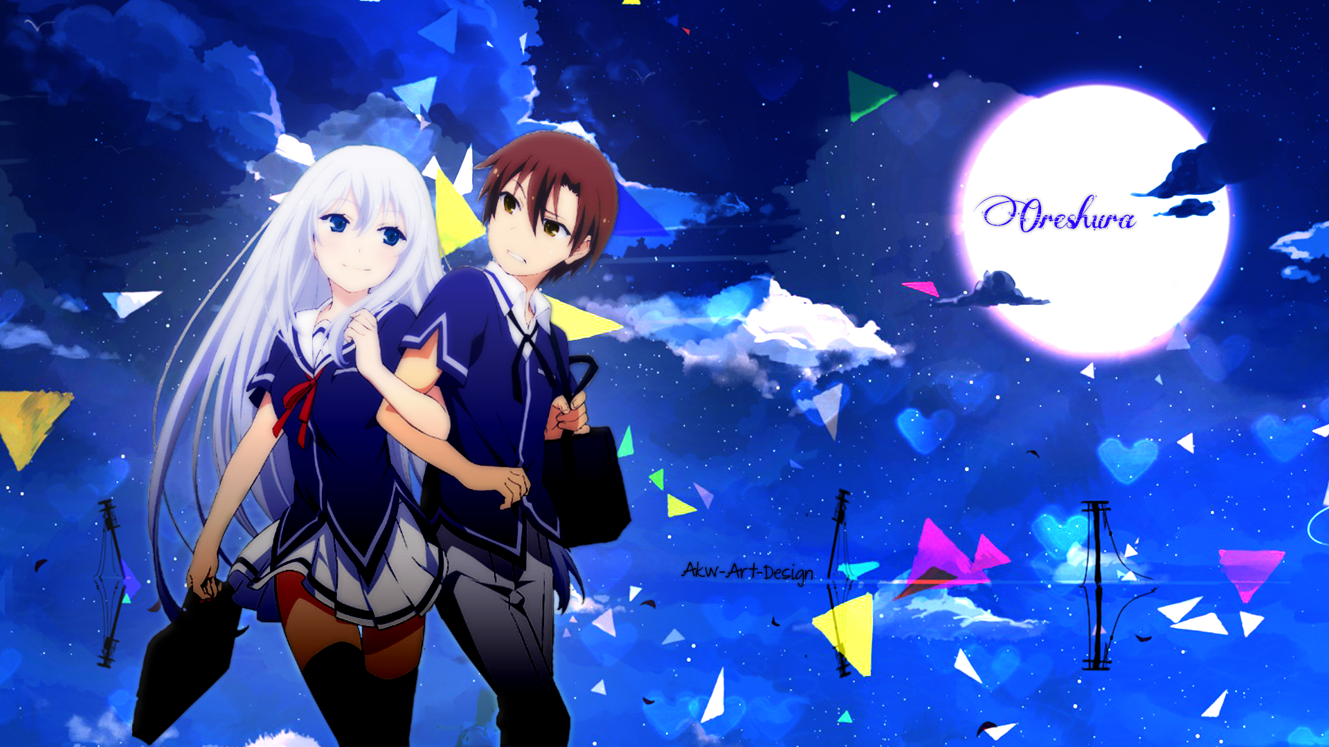 Oreshura Eita Kidou x Masuzu Natsukawa by Akw-Art-Design on DeviantArt