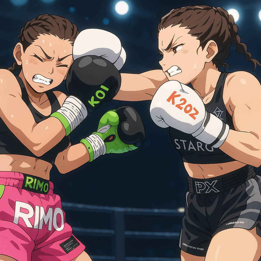 Kickboxing anime by SaltyPintoBeans on DeviantArt